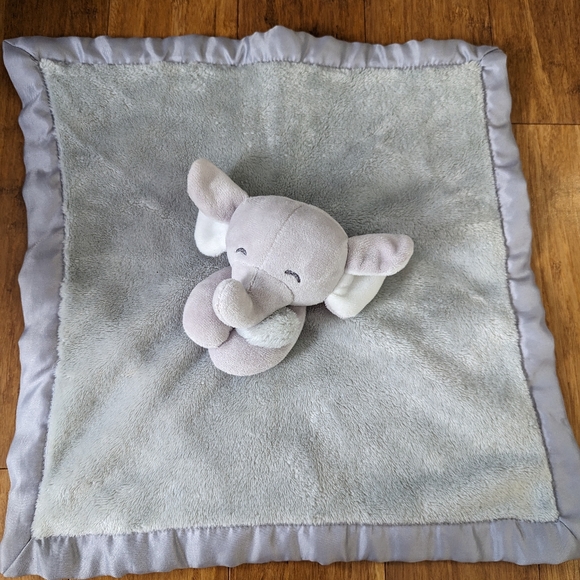 Carter's elephant lovey security blanket - Picture 2 of 4